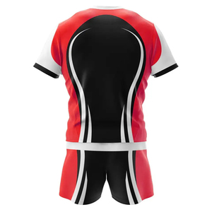 Servicio OEM ODM, Ropa Deportiva para Equipos, Precio Competitivo, Uniforme de Rugby Personalizado a Bajo Precio, Conjunto de Uniforme de Rugby con Estampado Completo para Hombre - Product Image 3