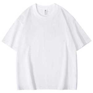 เสื้อยืดโอเวอร์ไซส์สำหรับเด็กและผู้ใหญ่ พิมพ์ลายโลโก้ตามสั่ง เหมาะสำหรับวิ่งและออกกำลังกาย ผ้าคอตตอนหวี 210 กรัม เสื้อทีม เสื้อยืดเด็กและผู้ชาย - Product Image 2