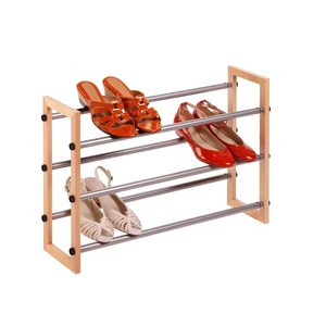El soporte metálico para zapatos es una solución de almacenamiento práctica y elegante diseñada para mantener el calzado perfectamente organizado. - Product Image 2