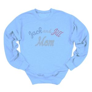 Sweat-shirt bleu à col rond pour femme, pull décontracté à manches longues, style streetwear, vêtements confortables pour tous les jours - Product Image 1