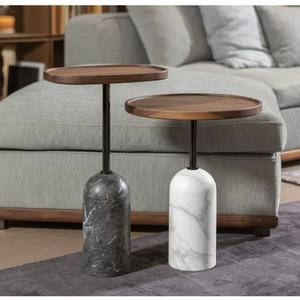 Mesa de Cóctel de Aluminio de Alta Calidad y Prestigio, Mueble de Primera Calidad con Detalles Metálicos, Mesa Auxiliar para el Hogar, Hotel, Vino y Bebidas, en Latón - Product Image 2