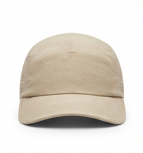 Factory Custom UPF 50+ Unisex Beige Breathable Polyester Running Cap Casual Outdoor Sports Travel Quick Dry All Seasons Adult - Product Image 1