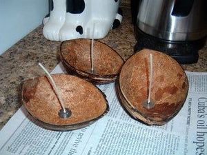 Bol à bougie en coquille de noix de coco vide de qualité supérieure, fait main, conteneur de bougie durable, exportateur en gros du Vietnam - Product Image 3