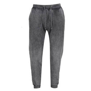 Ensemble de jogging streetwear personnalisable pour homme, comprenant un sweat à capuche zippé délavé à l'acide et un pantalon de survêtement évasé à jambe droite - Product Image 6