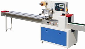 Machine d'emballage horizontale automatique à grande vitesse pour fruits, légumes, carottes, sachets en plastique et papier, avec moteur PLC et roulement, de qualité alimentaire - Product Image 3