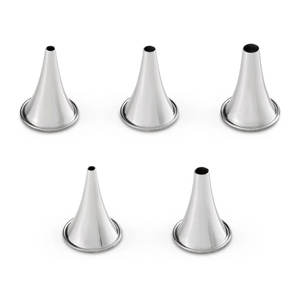 Spéculums auriculaires en acier inoxydable, multipack, pour examen otoscopique clinique, instruments médicaux réutilisables pour les professionnels ORL - Product Image 1