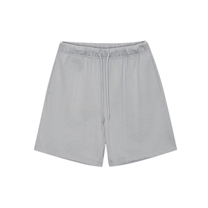 Pantalones Cortos Deportivos Casuales para Hombre, con Logotipo Personalizado, Lavado Ácido, de Algodón Transpirable, con Cordón Ajustable en la Cintura, Color Sólido - Product Image 6