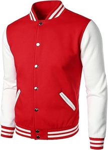 OEM Manufacturer High Quality Varsity <b>Jacket</b> <b>Men</b> Embroidery Leather Sleeves Custom Baseball Letterman Varsity <b>Jacket</b> - Product Image 1