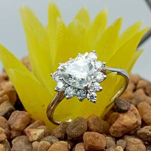 Bague de fiançailles et de mariage fantaisie personnalisée en or massif 14 carats avec diamant solitaire en forme de cœur 2 carats VVS/VS EF, certifiée IGI, tendance - Product Image 2