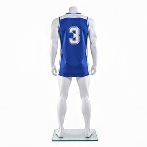Maillot de basket-ball unisexe personnalisé, respirant, léger, séchage rapide, durable, uniforme de sublimation, logo OEM imprimé, basket-ball d'équipe - Product Image 2