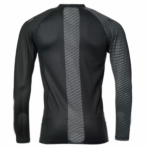 Customized Men's Rash Guard Swimsuit Custom Logo Neoprene Short Sleeve <b>Compression</b> 3mm Digital Printing Anti-Bacterial Quick Dry - Product Image 6