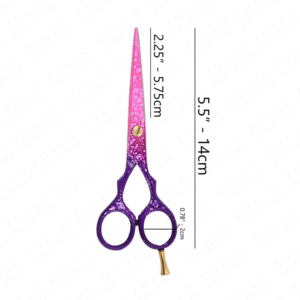 Premium Pink Coated Hairdressing Scissors 440C Stainless Steel Barber Shears Razor Sharp Cutting <b>Tool</b> - Product Image 2
