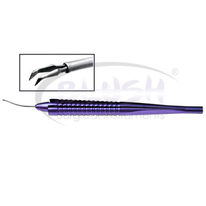 Kershner MICS Capsulorhexis Forceps 23 Gauge (1) Ophthalmic Cataract Surgery Microsurgical Instrument By <b>Blush</b> Surgical - Product Image 1