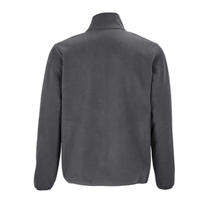 Chaqueta Polar Personalizada para Hombre, Color Sólido, Cierre Completo, Cuello Alto, Resistente al Viento, Abrigo de Invierno, Fabricante OEM, Proveedor ODM - Product Image 3
