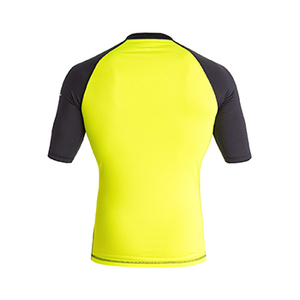 T-shirt de performance pour homme de haute qualité, respirant, en polyester, vêtements de sport et de fitness - Product Image 4