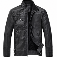 Blouson Bomber Moto Homme Personnalisé OEM en Cuir Véritable, Col Montant Fin, Coupe Slim, Multi-Poches