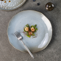 Assiettes de Présentation en Porcelaine Grise Yayu pour Sushi, Steak et Plats d'Accompagnement – Vente Directe Usine, Vente en Gros pour l'Europe