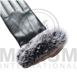 Winter Dress Gloves Outdoor Leather Gloves From Pakistan Women's Fashion Dressing Thermal Car Driving Glove - Product Image 6