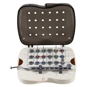 Kit d'extraction de vis d'implant dentaire, ensemble d'outils chirurgicaux pour l'extraction de vis cassées et la réparation d'implants - Product Image 5