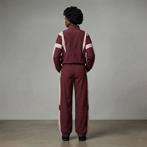 Custom Adjustable Design Women's Winter Streetwear 2-Tone Windbreaker <b>Jacket</b> & Cotton Track Pants Set - Product Image 5