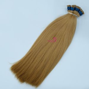 Extensions de cheveux Remy vietnamiens véritables, pointes à cheveux coupés à plat, prix de gros en vrac, pour femmes, toutes couleurs, produit de beauté pour femmes 2026 - Product Image 1
