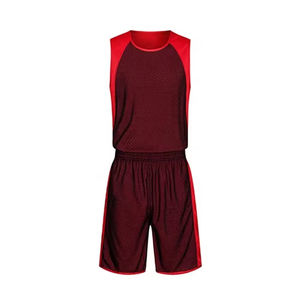 Tenues de basketball personnalisées respirantes, anti-humidité, séchage rapide, grandes tailles, ensemble avec nom et numéro personnalisés, impression par transfert thermique - Product Image 2
