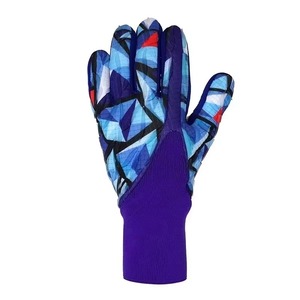 Professional Training Sports Latex Football Gloves Goalkeeper Finger Protection Soccer Goalkeeper Glove Men Breathable UV Gloves - Product Image 2