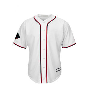 Camisetas de Béisbol Juveniles Personalizadas al por Mayor para Hombre, Camisetas de Béisbol Juveniles Sublimadas, Camisetas de Softbol con Cuello en V - Product Image 3