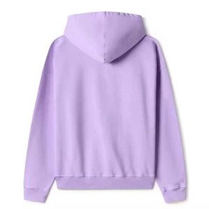 Sweat-shirt à capuche pour homme, couleur unie, coton léger, coupe ample, épaules tombantes - Product Image 1