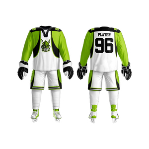 Wholesale Sublimation high quality polyeater Custom Ice Hockey uniform mens sublimated wholesale low price - Product Image 1