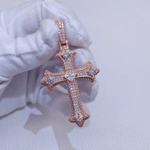 Luxury Hip Hop Jewelry Ice Out Zircon Big Heart Pendant Paved Bling <b>Necklace</b> for Men & Women Fashionable Rap Statement - Product Image 1