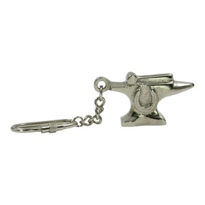 Handmade Blacksmith Anvil Horse Shoe Design Keyrings Souvenir Gift Items <b>Custom</b> Style <b>Keychains</b> Manufacturer Affordable Price - Product Image 4