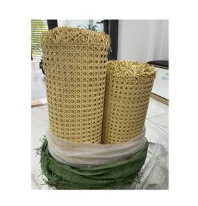 Manufacture Natural Rattan Webbing Roll /Pre-woven Rattan <b>Wicker</b> Cane Mesh Sheet / Plastic Rattan Cane Webbing Replacement Room - Product Image 3