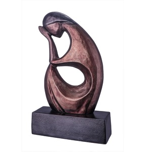 Sculpture artisanale d'esprit réfléchissant, peinte à la main, statue décorative inspirante pour la décoration intérieure et les espaces de méditation - Product Image 6