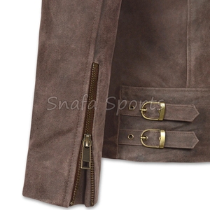 Chaqueta de Cuero para Hombre, Chaqueta de Moda Urbana Premium, Prenda Exterior de Cuero Suave de Alta Calidad, Colección de Invierno, Chaqueta Duradera y Cómoda - Product Image 3