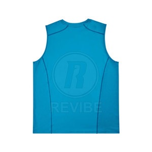 Camiseta sin Mangas de Alta Calidad, Último Diseño, Impresión de Logotipo Personalizado, 100% Algodón - Product Image 5