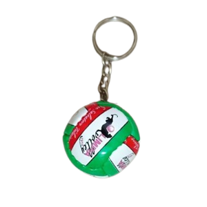 Porte-clés de ballon de football 3D en PVC, mini ballon de football personnalisé, porte-clés à coque dure, souvenir sportif, vente en gros - Product Image 4