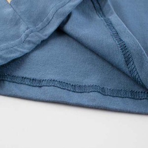 100% Cotton Knitted Short Sleeve O-Neck <b>Men's</b> <b>T</b>-<b>Shirt</b> Regular Fit Casual Breathable Eco-Friendly - Product Image 6
