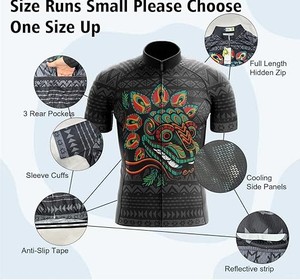 ROCKBROS Vêtements de sport de cyclisme respirants et élastiques à séchage rapide, pantalon de vélo VTT avec coussin 3D - Product Image 2