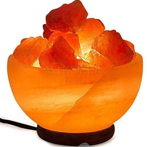 Lampe à sel sculptée en forme de foyer pour usage intérieur avec éclairage à lumière chaude pour la décoration moderne de la maison - Product Image 6
