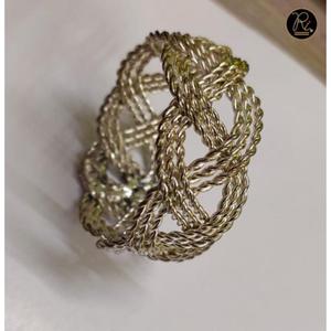 Juego de Anillos para Servilletas de Metal, Porta Servilletas Decorativos, Accesorios Elegantes para la Mesa, para Comedor, Bodas, Fiestas, Decoración del Hogar - Product Image 3
