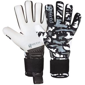 Gants de gardien de but, paume avant en latex Giga, dos en latex, impression par sublimation, sangle à rouleau négatif, design personnalisé - Product Image 5