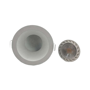 Downlight encastré étanche IP44, cadre en aluminium, verre alvéolé, option anti-éblouissement, pour salle de bain, cuisine, couloir, CCT 2700K-6000K - Product Image 3