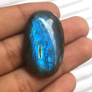 High Quality Y Blue Fire Labradorite Cabochon Mixed Shape Plain <b>Black</b> Rainbow Jewelry Amazing Color <b>Change</b> Natural Wholesaler - Product Image 1