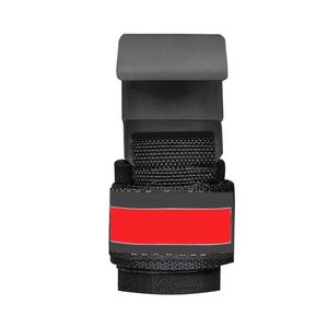 สายรัดข้อมือยกน้ำหนักแบบ Heavy Duty เหล็กเคลือบผง พร้อมสายรัดดึงข้อศอกบุนีโอพรีน ปรับระดับได้ รองรับมือสำหรับยกน้ำหนักในยิม - Product Image 5