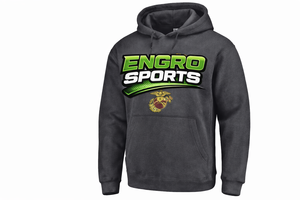 Direct Industry Plain Cotton Custom Black Cotton <b>Hoodie</b> with All-Over <b>White</b> Logo Print | Premium Streetwear <b>Hoodie</b> Manufacturer - Product Image 3