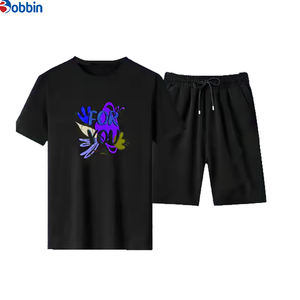 Nueva Colección de Verano, Traje Deportivo Personalizado para Hombre, Talla Grande, Impresión Digital, Conjunto Cómodo de Verano, Conjunto de Pantalones Cortos para Hombre - Product Image 4