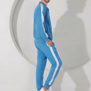 Conjunto Deportivo de Invierno 2026 al por Mayor, de Alta Calidad, Informal, para Viajes, Gimnasio, Atletismo, Transpirable, de Poliéster, Azul, Unisex - Product Image 5