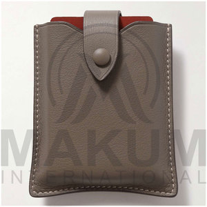 Étui de rangement personnalisé en cuir pour jeu de cartes, boîte de rangement pour un seul jeu de cartes, pochette en cuir pour cartes à jouer pour le poker - Product Image 2
