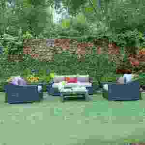 Ensemble de meubles de salon en rotin de luxe pour la détente en plein air dans le jardin - Product Image 1